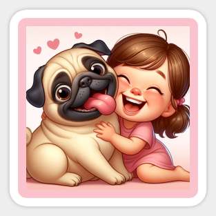 Pug Life Sticker
